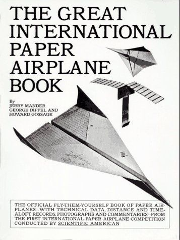 Book cover for The Great International Paper Airplane Book