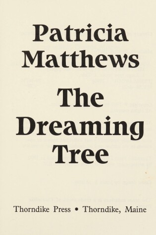 Cover of Dreaming Tree