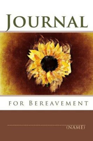 Cover of Journal for Bereavement