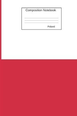 Cover of Composition Notebook Poland