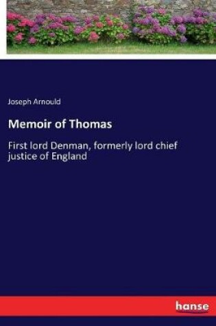 Cover of Memoir of Thomas