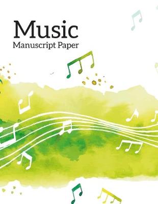 Book cover for music notebook tabs