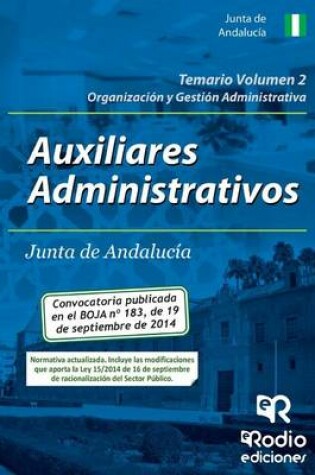 Cover of Auxiliares Administrativos de La Junta de Andalucia.