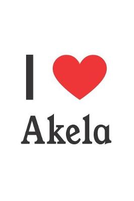 Book cover for I Love Akela
