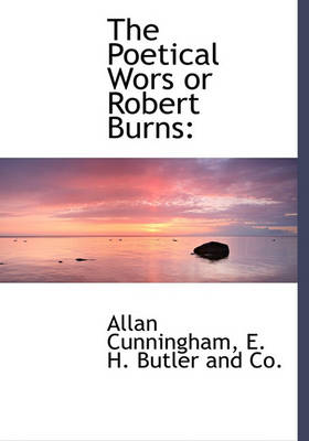 Book cover for The Poetical Wors or Robert Burns