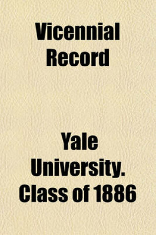 Cover of Vicennial Record