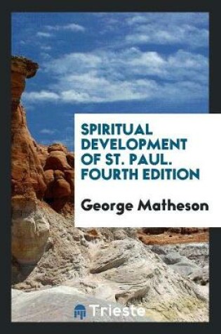 Cover of Spiritual Development of St. Paul;