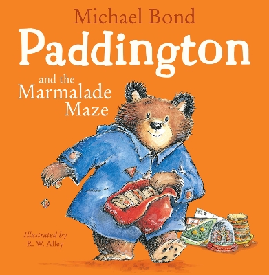 Book cover for Paddington and the Marmalade Maze