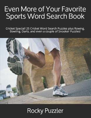 Book cover for Even More of Your Favorite Sports Word Search Book