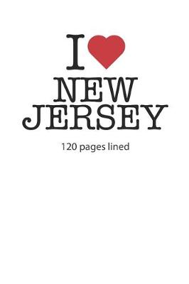 Book cover for I love New Jersey