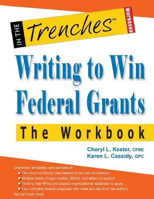 Book cover for Writing to Win Federal Grants -The Workbook