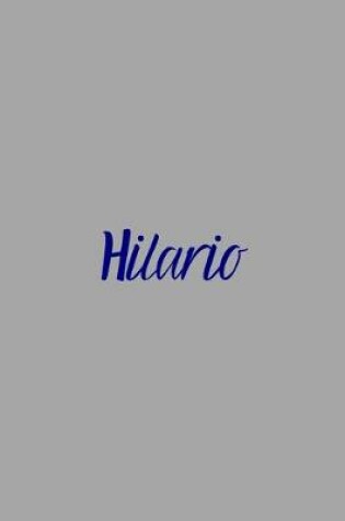 Cover of Hilario