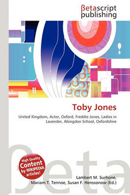 Cover of Toby Jones