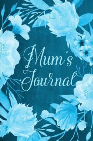 Cover of Chalkboard Journal - Mum's Journal (Aqua)