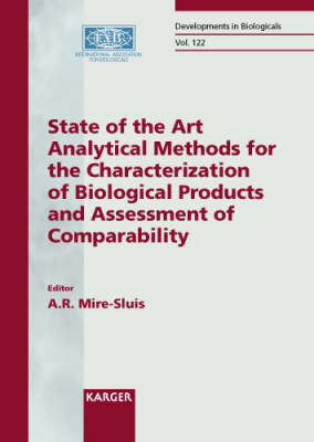 Cover of State of the Art Analytical Methods for the Characterization of Biological Products and Assessment of Comparability