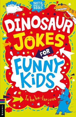 Book cover for Dinosaur Jokes for Funny Kids