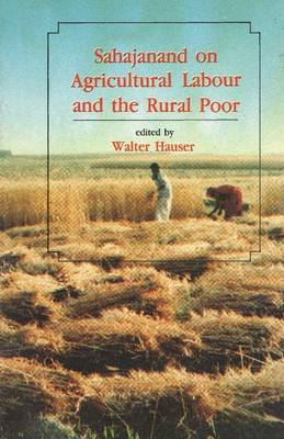 Book cover for Sahajanand on Agricultural Labour & the Rural Poor