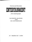 Book cover for Victorian and Edwardian Entertainment from Old Photographs