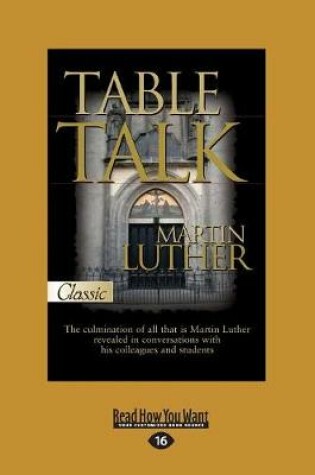 Cover of Table Talk