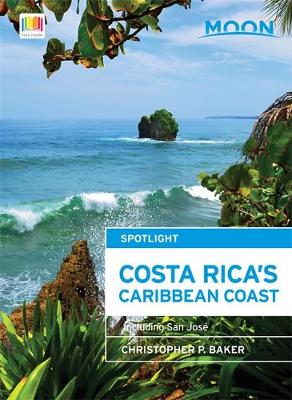 Book cover for Moon Spotlight Costa Rica's Caribbean Coast