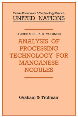 Book cover for Analysis of Processing Technology for Manganese Nodules