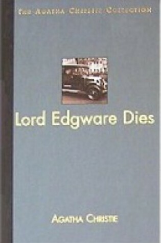 Cover of Lord Edgware Dies