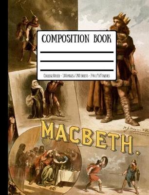 Book cover for Shakespeare's Macbeth Composition Book