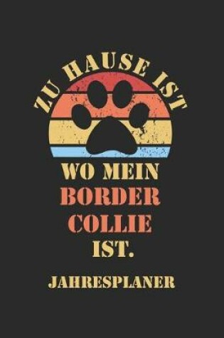 Cover of BORDER COLLIE Jahresplaner