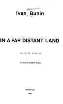 Book cover for In a Far Distant Land