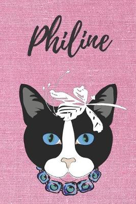 Book cover for Philine Katzen Notizbuch / Malbuch / Tagebuch / Journal / DIN A5 / Geschenk