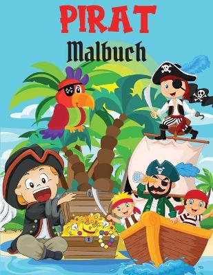 Book cover for Pirate-Malbuch