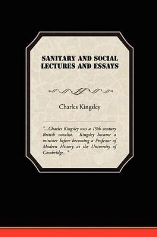 Cover of Sanitary and Social Lectures and Essays