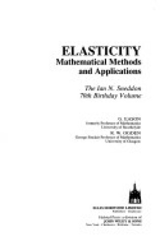 Cover of Eason Elasticity