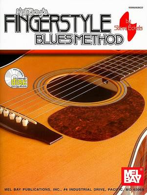 Book cover for Mel Bay's Fingerstyle Blues Method