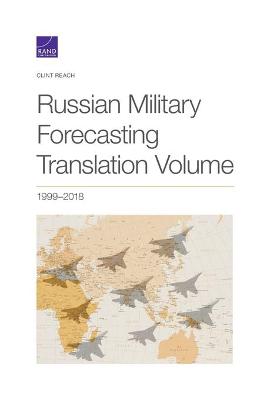 Book cover for Russian Military Forecasting Translation, 2018, Volume 1999