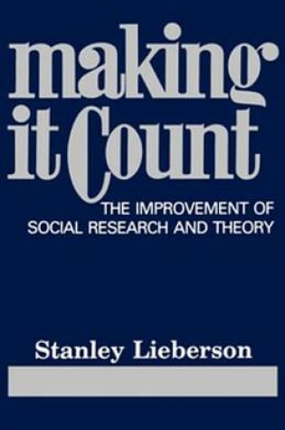 Cover of Making It Count