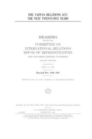 Cover of The Taiwan Relations Act