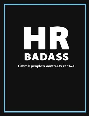 Book cover for HR (Human Resources) Badass Notebook, Journal & Exercise Book