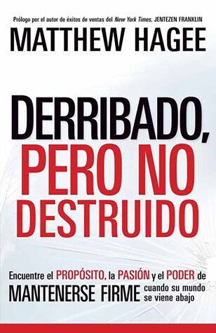 Book cover for Derribado, Pero No Destruido