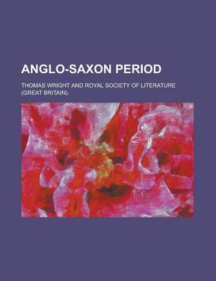 Book cover for Anglo-Saxon Period