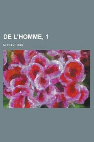 Cover of de L'Homme, 1