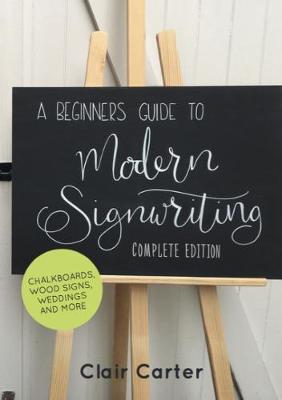 Book cover for A Beginners Guide to Modern Signwriting