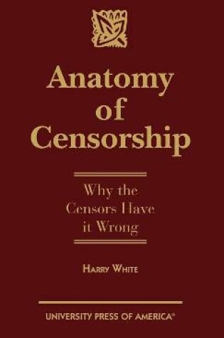 Cover of Anatomy of Censorship