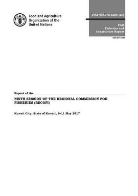 Cover of Report of the ninth session of the Regional Commission for Fisheries (RECOFI)