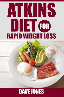 Book cover for Atkins diet for rapid weight loss - Lose 5 lbs in Just 1 Week