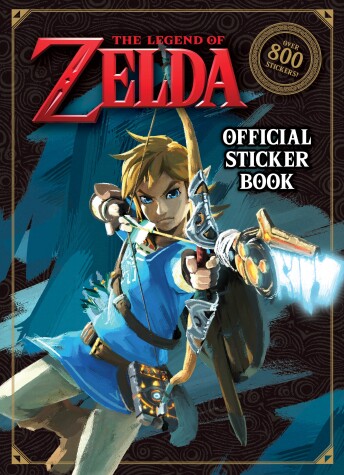 Book cover for Legend of Zelda Official Sticker Book