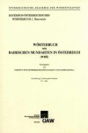 Book cover for Worterbuch Der Bairischen Mundarten in Osterreich 39. Lieferung
