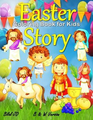 Book cover for Easter Story Coloring Book