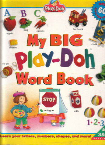 Book cover for My Big Play-Doh Book of Words