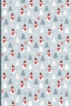 Book cover for Christmas Tree and Snowman - Graph Paper Composition Notebook